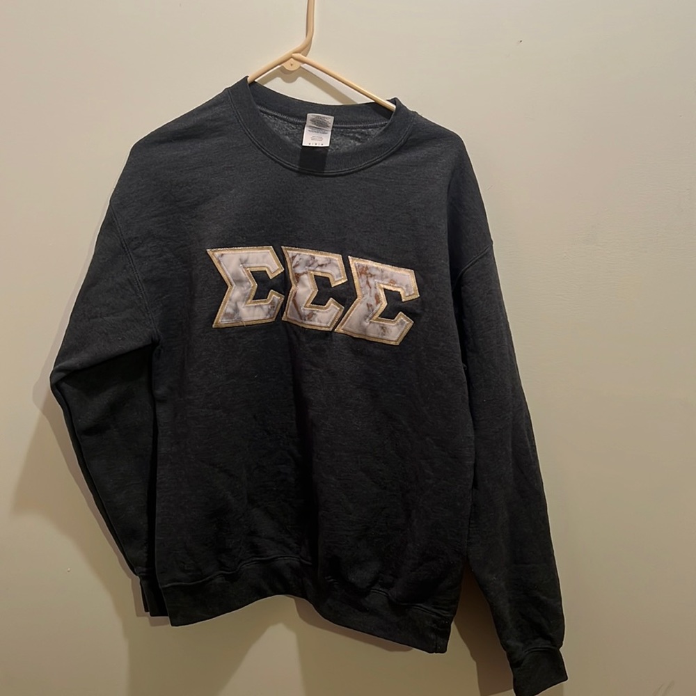 Sigma sigma sigma Tri sig letter Sweater